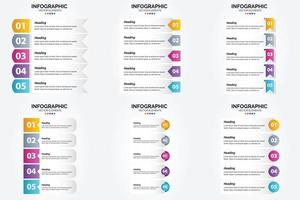 vettore illustrazione infografica piatto design impostato per pubblicità opuscolo aviatore e rivista