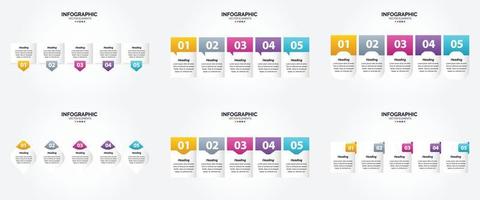 Questo vettore infografica impostato è Perfetto per pubblicità il tuo attività commerciale nel opuscoli. volantini. e riviste.