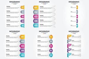 luminosa e accattivante vettore illustrazione infografica impostato per pubblicità nel opuscoli. volantini. e riviste.