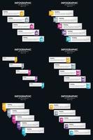 rendere il tuo presentazione pop con nostro vettore infografica pacchetto.