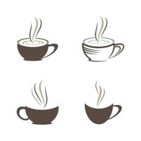 immagini del logo della tazza di caffè
