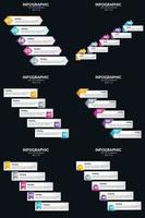 uso nostro vettore 6 infografica imballare nel il tuo Il prossimo attività commerciale presentazione.