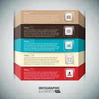 Infografica di presentazione grafico aziendale vettore