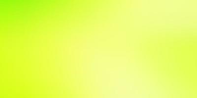 modello sfocato di vettore verde chiaro, giallo.