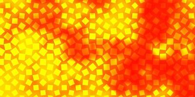 sfondo vettoriale arancione chiaro con rettangoli.