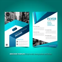 modello di progettazione brochure flyer vettore