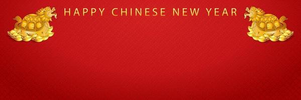 banner per felice anno nuovo cinese vettore