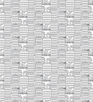 città seamless pattern vettore