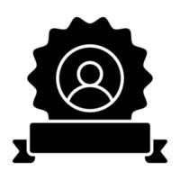 glifo design icona di realizzazione etichetta vettore