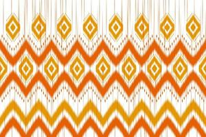 tessuto ikat modello arte. geometrico etnico senza soluzione di continuità modello tradizionale. americano, messicano stile. vettore