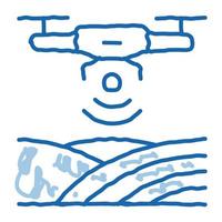 fuco Wi-Fi segnale scarabocchio icona mano disegnato illustrazione vettore