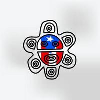vettore taino simbolo logo