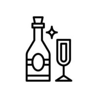 vino icona per il tuo sito web, mobile, presentazione, e logo design. vettore