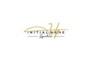 iniziale vp firma logo modello vettore. mano disegnato calligrafia lettering vettore illustrazione.