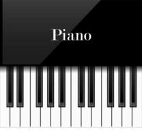 tasti di pianoforte realistici vettore