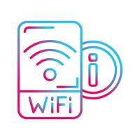 Wi-Fi segnale vettore icona