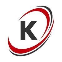 iniziale lettera K logo azienda nome semplice e moderno logotipo design per attività commerciale e azienda identità vettore