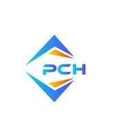 pch astratto tecnologia logo design su bianca sfondo. pch creativo iniziali lettera logo concetto. vettore