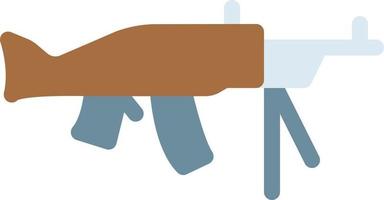 illustrazione vettoriale della pistola su uno sfondo. simboli di qualità premium. icone vettoriali per il concetto e la progettazione grafica.