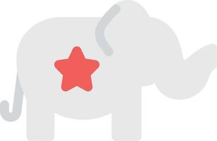 elezione elefante vettore illustrazione su un' sfondo.premio qualità simboli.vettore icone per concetto e grafico design.