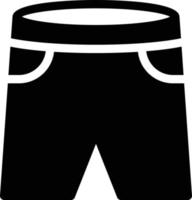 pantaloncini illustrazione vettoriale su uno sfondo simboli di qualità premium. icone vettoriali per il concetto e la progettazione grafica.