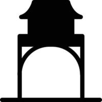 illustrazione vettoriale punto di riferimento su uno sfondo simboli di qualità premium. icone vettoriali per il concetto e la progettazione grafica.