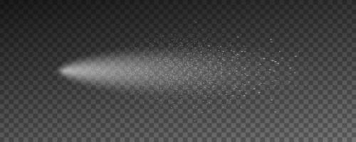 modello di spruzzo d'acqua isolato su sfondo scuro trasparente. vettore