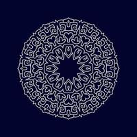 islamico mandala sfondo vettore illustrazione