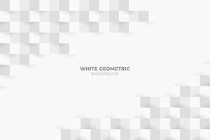 sfondo geometrico bianco