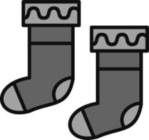 icona di vettore di calzini