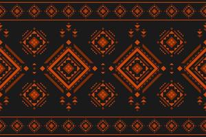 tappeto tribale modello arte. geometrico etnico senza soluzione di continuità modello tradizionale. azteco etnico ornamento Stampa. messicano stile. vettore