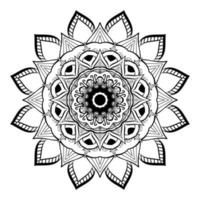 elegante mandala modello design illustrazione vettore