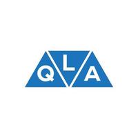 lqa astratto iniziale logo design su bianca sfondo. lqa creativo iniziali lettera logo concetto. vettore