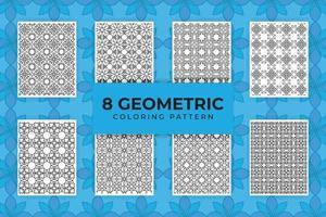 facile geometrico disegni modello vettore