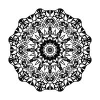 design di mandala di lusso vettore