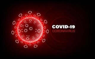 malattia da coronavirus covid-19 infezione medica vettore