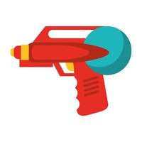 cartone animato giocattolo pistola pistola ad acqua vettore