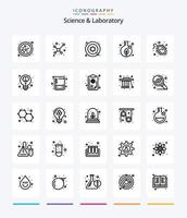 creativo scienza 25 schema icona imballare come come virus. batteri. virus. barattolo. pianta vettore