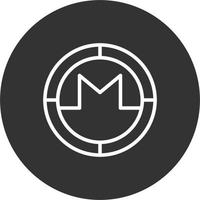 monero vettore icona