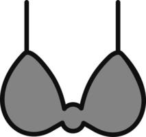 reggiseno vettore icona