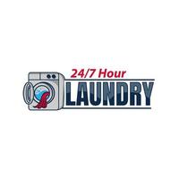 lavanderia etichetta e logo, lavaggio macchina, lavanderia rondella, bene per attività commerciale logo. vettore illustrazione