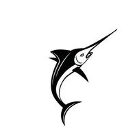 Marlin pesce simbolo illustrazione vettore
