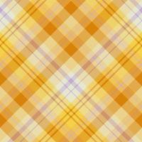 senza soluzione di continuità modello nel arancia, giallo e lilla colori per plaid, tessuto, tessile, Abiti, tovaglia e altro le cose. vettore Immagine. 2