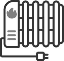 termosifone vettore icona