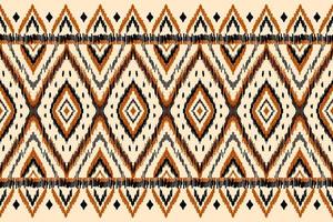 tappeto etnico ikat modello rosso. geometrico etnico ikat senza soluzione di continuità modello nel tribale. messicano stile. vettore