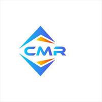 cmr astratto tecnologia logo design su bianca sfondo. cmr creativo iniziali lettera logo concetto. vettore