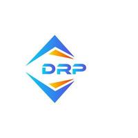 drp astratto tecnologia logo design su bianca sfondo. drp creativo iniziali lettera logo concetto. vettore