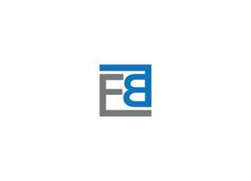 fb iniziale moderno lettera logo design con creativo vettore icona modello