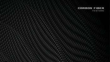 realistico carbonio fibra struttura sfondo vettore