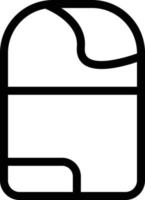 illustrazione vettoriale di immondizia su uno sfondo. simboli di qualità premium. icone vettoriali per il concetto e la progettazione grafica.